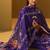 Women Floral Printed Regular Mirror Work Kurta with Trousers & With Dupatta