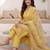 Women Floral Embroidered Regular Thread Work Kurta with Trousers & With Dupatta