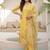 Women Floral Embroidered Regular Thread Work Kurta with Trousers & With Dupatta
