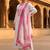 Women Floral Embroidered Regular Thread Work Kurta with Trousers & With Dupatta