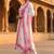 Women Floral Embroidered Regular Thread Work Kurta with Trousers & With Dupatta