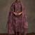 Women Floral Embroidered Regular Thread Work Chanderi Cotton Kurta with Trousers & With Dupatta
