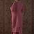 Ethnic Motifs Embroidered Notch Neck Zari Kurta With Palazzos & Dupatta