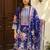 Women Floral Printed Regular Beads & Stones Kurta with Trousers & Dupatta
