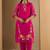 Women Floral Embroidered Thread Work Kurta With Trousers & Dupatta Kurta Sets