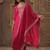 Women Ethnic Motifs Embroidered Regular Chanderi Cotton Kurta with Trousers & With Dupatta