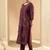 Women Ethnic Motifs Embroidered Regular Thread Work Pure Cotton Kurta with Trousers