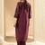 Women Ethnic Motifs Embroidered Regular Thread Work Pure Cotton Kurta with Trousers