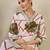 Women Floral Printed Regular Pure Cotton Kurta with Trousers