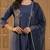 Women Paisley Embroidered Regular Sequinned Kurta with Trousers & With Dupatta
