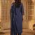 Women Paisley Embroidered Regular Sequinned Kurta with Trousers & With Dupatta