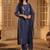 Women Paisley Embroidered Regular Sequinned Kurta with Trousers & With Dupatta