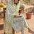 Women Floral Printed Regular Pure Cotton Kurta with Trousers & With Dupatta