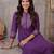 Women Yoke Design Regular Sequinned Kurta with Trousers