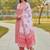 Women Floral Printed Empire Pure Cotton Kurta with Trousers & With Dupatta