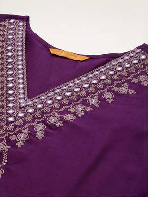 Women Ethnic Motifs Embroidered Kurta with Trousers & Dupatta 2