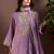 Women Floral Embroidered Regular Thread Work Kurta with Trousers & With Dupatta