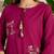 Women Embroidered Regular Pure Cotton Kurta with Trousers