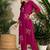 Women Embroidered Regular Pure Cotton Kurta with Trousers