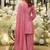 Women Ethnic Motifs Embroidered Regular Sequinned Kurta with Sharara & With Dupatta
