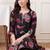 Women Paisley Printed Regular Thread Work Pure Cotton Kurta with Palazzos