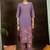 Floral Printed Notch Neck Pure Cotton Straight Kurta With Trousers