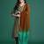 Printed Regular Beads and Stones Pure Cotton Kurta with Trousers & Dupatta