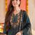 Women Floral Embroidered Regular Thread Work Kurta With Trousers & Dupatta