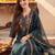 Women Floral Embroidered Regular Thread Work Kurta With Trousers & Dupatta