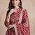 Women Floral Printed Angrakha Pure Cotton Kurta with Trousers & With Dupatta