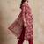 Women Floral Printed Angrakha Pure Cotton Kurta with Trousers & With Dupatta