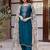 Women Ethnic Motifs Embroidered Thread Work Kurta with Patiala & With Dupatta