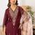 Women Ethnic Motifs Embroidered Regular Thread Work Kurta with Palazzos & With Dupatta