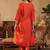 Women Floral Embroidered Regular Thread Work Kurta with Trousers & With Dupatta