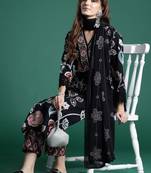 Women Floral Printed Regular Pure Cotton Kurta with Trousers & With Dupatta