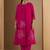 Women Floral Printed A-Line Kurta with Trousers