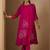 Women Floral Printed A-Line Kurta with Trousers