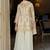 Women Floral Embroidered Regular Beads and Stones Kurta with Sharara & With Dupatta