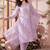 Women Ethnic Motifs Embroidered Regular Chikankari Kurta with Trousers & With Dupatta
