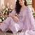 Women Ethnic Motifs Embroidered Regular Chikankari Kurta with Trousers & With Dupatta