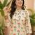 Women Floral Printed Regular Pure Cotton Kurta with Trousers