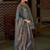 Women Floral Embroidered Regular Beads and Stones Kurta with Sharara & With Dupatta