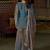 Women Floral Embroidered Regular Beads and Stones Kurta with Sharara & With Dupatta