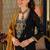 Black Embroidered Straight Kurta Palazzos Dupatta Set