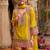 Women Floral Embroidered Regular Kurta with Sharara & With Dupatta