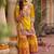 Women Floral Embroidered Regular Kurta with Sharara & With Dupatta