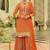 Women Ethnic Motifs Embroidered Regular Sequinned Kurta with Sharara & With Dupatta