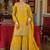 Women Ethnic Motifs Embroidered Regular Mirror Work Kurta with Palazzos & Dupatta