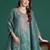 Ethnic Motifs Embroidered Sequinned Kurta with Palazzos & Dupatta