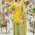 Women Ethnic Motifs Embroidered Regular Sequinned Kurta with Sharara & With Dupatta